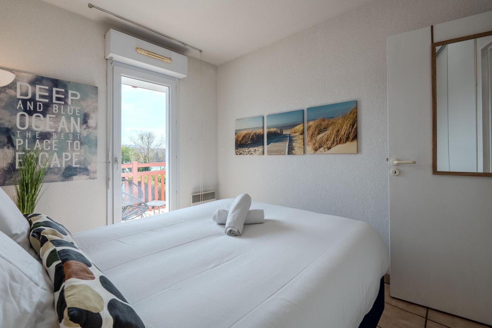 Atlantic Selection - Le Bidassoa - Avec Piscine Et Parking Hendaye Eksteriør billede