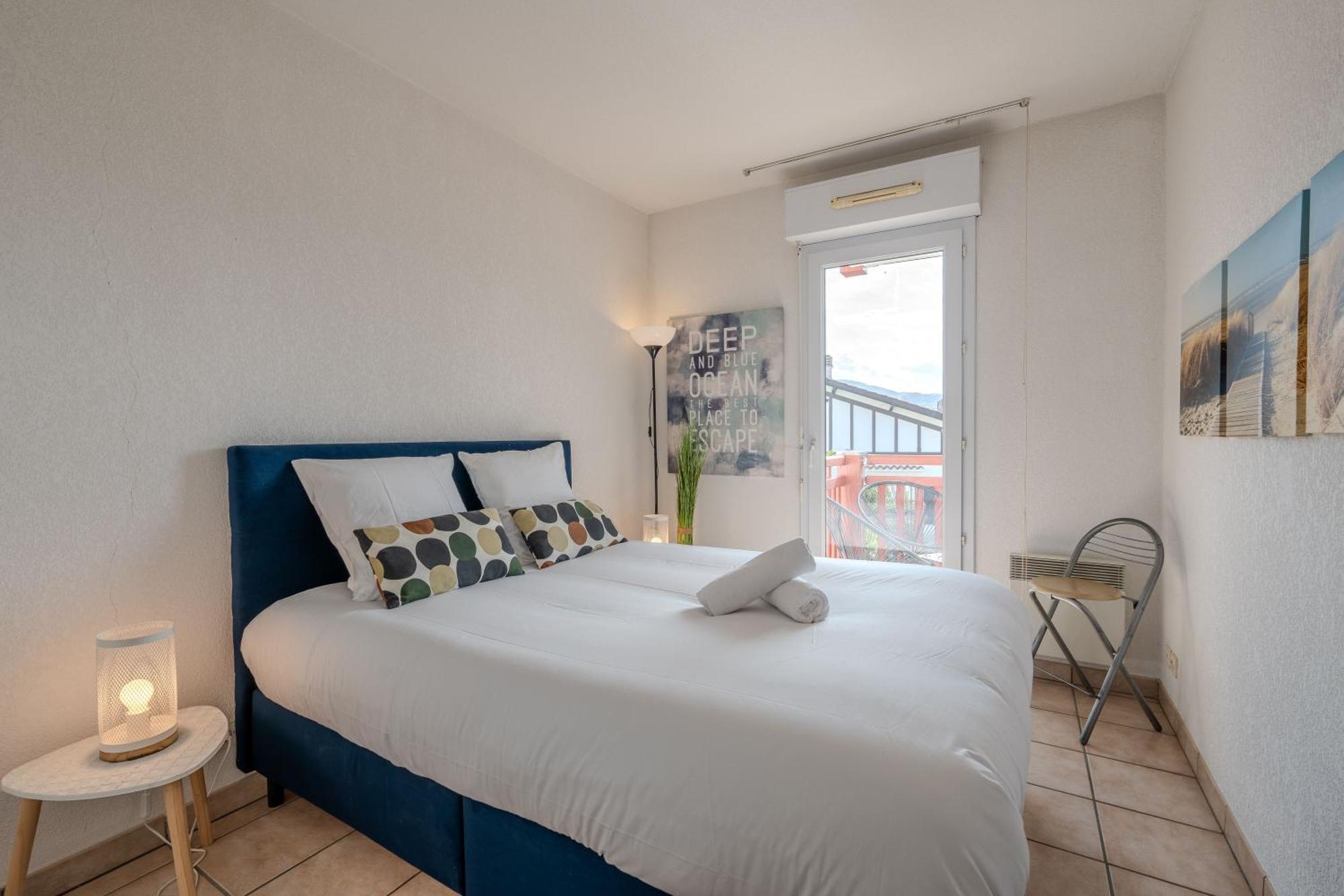 Atlantic Selection - Le Bidassoa - Avec Piscine Et Parking Hendaye Eksteriør billede